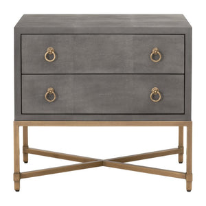 6121.GRY-SHG/GLD Decor/Furniture & Rugs/Chests & Cabinets