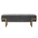 4575.BGRY/BRA Decor/Furniture & Rugs/Ottomans Benches & Small Stools