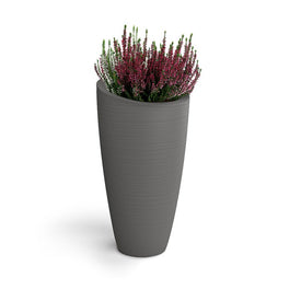 Modesto 32" Tall Planter - Graphite Gray