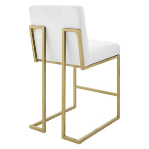 EEI-3852-GLD-WHI Decor/Furniture & Rugs/Counter Bar & Table Stools