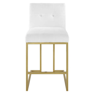 EEI-3852-GLD-WHI Decor/Furniture & Rugs/Counter Bar & Table Stools