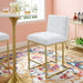EEI-3852-GLD-WHI Decor/Furniture & Rugs/Counter Bar & Table Stools