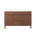 EEI-4441-WAL-WHI Bathroom/Vanities/Double Vanity Cabinets with Tops