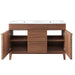 EEI-4441-WAL-WHI Bathroom/Vanities/Double Vanity Cabinets with Tops