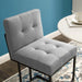 EEI-3854-BLK-LGR Decor/Furniture & Rugs/Counter Bar & Table Stools