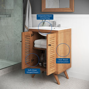 EEI-5112-NAT-WHI Bathroom/Vanities/Single Vanity Cabinets with Tops