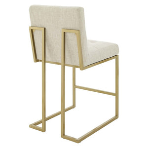 EEI-3852-GLD-BEI Decor/Furniture & Rugs/Counter Bar & Table Stools