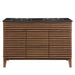 EEI-5381-WAL-BLK Bathroom/Vanities/Double Vanity Cabinets with Tops