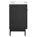 EEI-3860-BLK-WHI Bathroom/Vanities/Single Vanity Cabinets with Tops