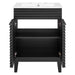 EEI-3860-BLK-WHI Bathroom/Vanities/Single Vanity Cabinets with Tops