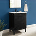 EEI-3860-BLK-WHI Bathroom/Vanities/Single Vanity Cabinets with Tops