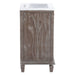 EEI-5110-GRY-WHI Bathroom/Vanities/Single Vanity Cabinets with Tops