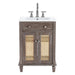 EEI-5110-GRY-WHI Bathroom/Vanities/Single Vanity Cabinets with Tops