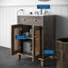 EEI-5110-GRY-WHI Bathroom/Vanities/Single Vanity Cabinets with Tops