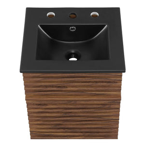 EEI-5390-WAL-BLK Bathroom/Vanities/Single Vanity Cabinets with Tops