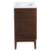 EEI-5115-WAL-WHI Bathroom/Vanities/Single Vanity Cabinets with Tops