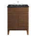 EEI-5350-WAL-BLK Bathroom/Vanities/Single Vanity Cabinets with Tops