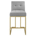 EEI-3852-GLD-LGR Decor/Furniture & Rugs/Counter Bar & Table Stools