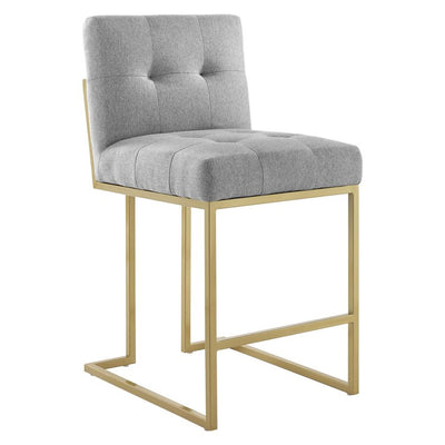 Product Image: EEI-3852-GLD-LGR Decor/Furniture & Rugs/Counter Bar & Table Stools