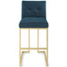 EEI-3855-GLD-AZU Decor/Furniture & Rugs/Counter Bar & Table Stools