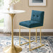 EEI-3855-GLD-AZU Decor/Furniture & Rugs/Counter Bar & Table Stools