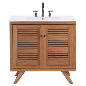 EEI-5113-NAT-WHI Bathroom/Vanities/Single Vanity Cabinets with Tops