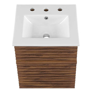 EEI-5419-WAL-WHI Bathroom/Vanities/Single Vanity Cabinets with Tops