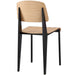 EEI-214-NAT-BLK Decor/Furniture & Rugs/Chairs