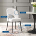 EEI-3801-BLK-WHI Decor/Furniture & Rugs/Chairs