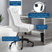 EEI-4577-BLK-WHI Decor/Furniture & Rugs/Chairs