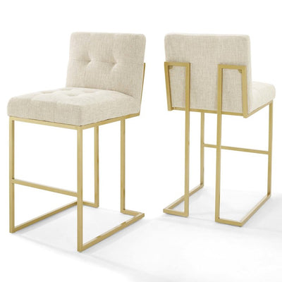 Product Image: EEI-4157-GLD-BEI Decor/Furniture & Rugs/Counter Bar & Table Stools