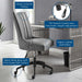 EEI-4577-BLK-GRY Decor/Furniture & Rugs/Chairs