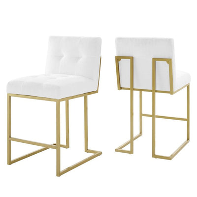 Product Image: EEI-5571-GLD-WHI Decor/Furniture & Rugs/Counter Bar & Table Stools