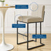 EEI-5742-BEI Decor/Furniture & Rugs/Counter Bar & Table Stools