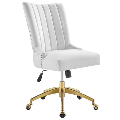 Product Image: EEI-4575-GLD-WHI Decor/Furniture & Rugs/Chairs