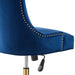 EEI-4571-GLD-NAV Decor/Furniture & Rugs/Chairs