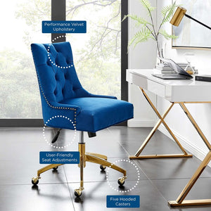 EEI-4571-GLD-NAV Decor/Furniture & Rugs/Chairs