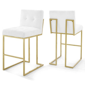 EEI-4157-GLD-WHI Decor/Furniture & Rugs/Counter Bar & Table Stools