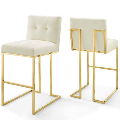 Product Image: EEI-4158-GLD-IVO Decor/Furniture & Rugs/Counter Bar & Table Stools