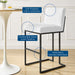 EEI-5742-WHI Decor/Furniture & Rugs/Counter Bar & Table Stools