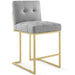 EEI-4154-GLD-LGR Decor/Furniture & Rugs/Counter Bar & Table Stools