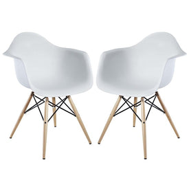 Pyramid Dining Armchairs Set of 2