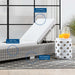EEI-4843-LGR-WHI Outdoor/Patio Furniture/Outdoor Chaise Lounges