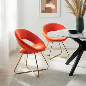 EEI-4681-GLD-ORA Decor/Furniture & Rugs/Chairs