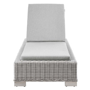 EEI-4843-LGR-GRY Outdoor/Patio Furniture/Outdoor Chaise Lounges