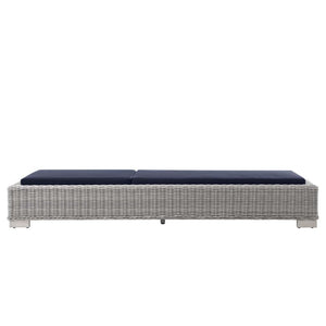 EEI-4843-LGR-NAV Outdoor/Patio Furniture/Outdoor Chaise Lounges