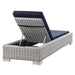 EEI-4843-LGR-NAV Outdoor/Patio Furniture/Outdoor Chaise Lounges