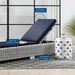 EEI-4843-LGR-NAV Outdoor/Patio Furniture/Outdoor Chaise Lounges