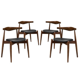 Stalwart Dining Side Chairs Set of 4