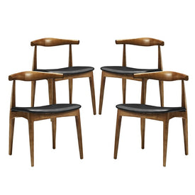 Tracy Dining Chairs Wood Set of 4